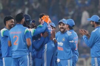 India Defeat South Africa by 17 Runs in High-Scoring First ODI