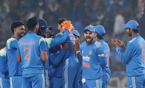 India Defeat South Africa by 17 Runs in High-Scoring First ODI