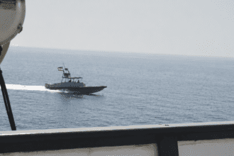 Iran’s fast-boat swarms deepen shipping fears in the Strait of Hormuz