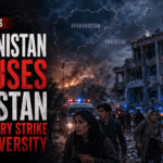 Afghanistan Accuses Pakistan of Artillery Strike on a University