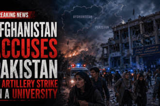 Afghanistan Accuses Pakistan of Artillery Strike on a University