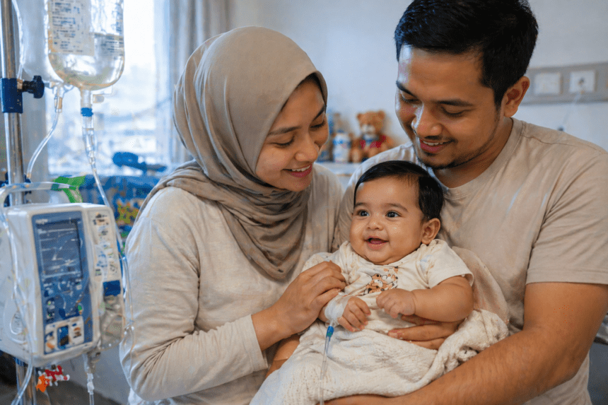 Baby Faziq Receives S$2.4 Million Gene Therapy for Rare SMA