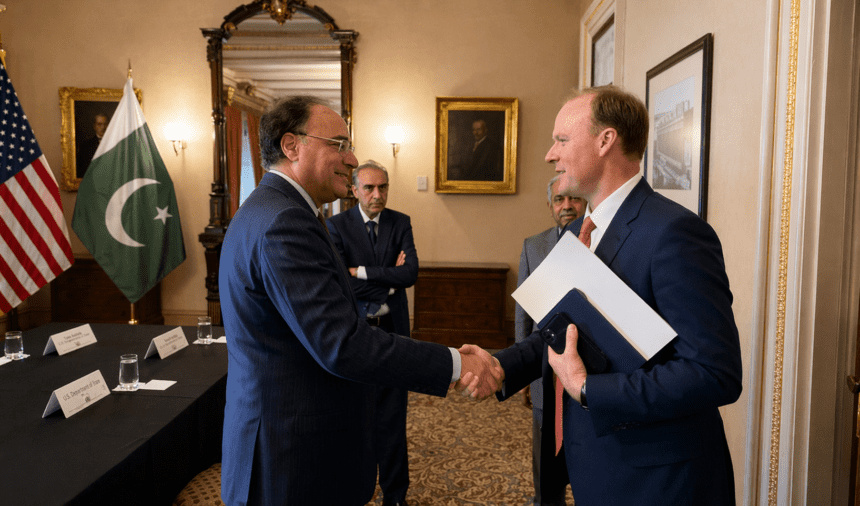 Finance Minister Meets U.S. Treasury’s Francis Brooke, Discusses Economic Cooperation