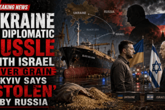 Ukraine in diplomatic tussle with Israel over grain Kyiv says ‘stolen’ by Russia