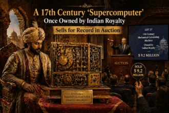 A 17th-century ‘supercomputer’ once owned by Indian royalty sells for auction record