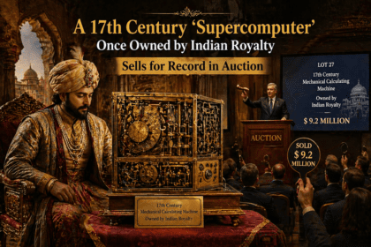 A 17th-century ‘supercomputer’ once owned by Indian royalty sells for auction record