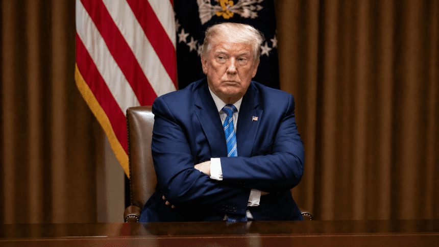 Trump says the U.S. is reviewing a possible troop cut in Germany