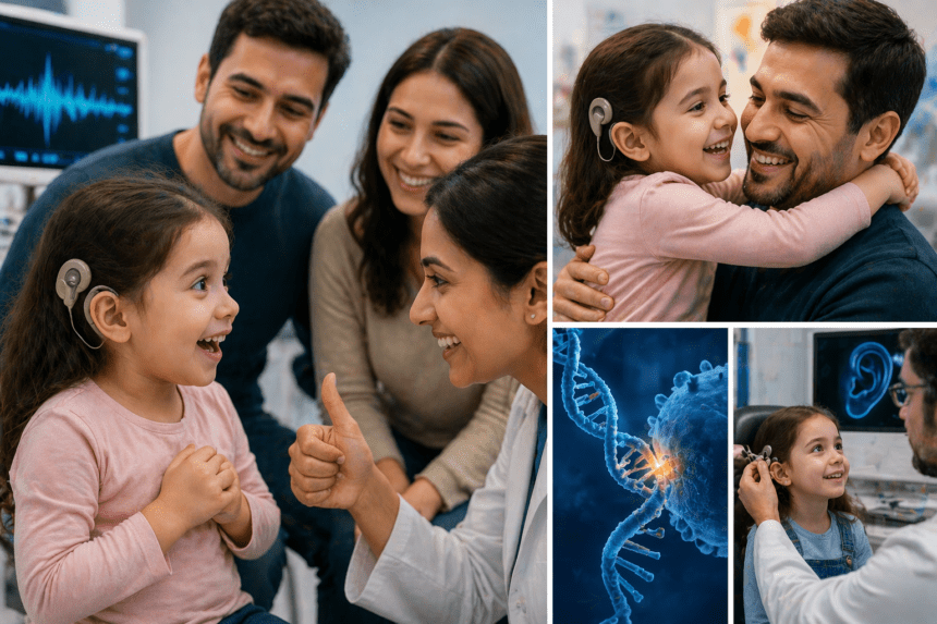 Gene Therapy Restores Hearing in Children With Rare Form of Deafness