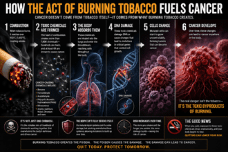 The Chemistry of Combustion: How Burning Tobacco Drives Cancer