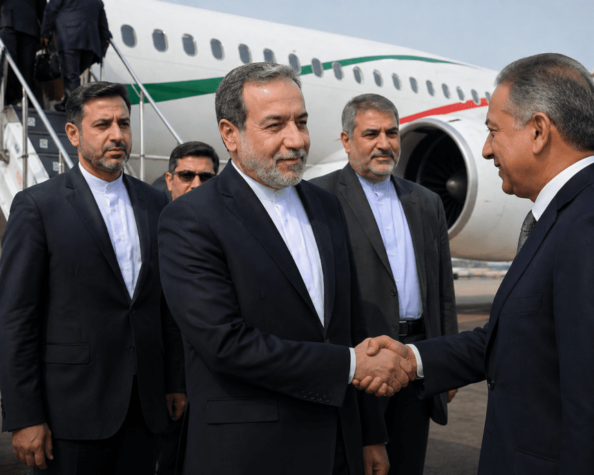 Iranian FM Araghchi arrives in Pakistan after Oman visit, set to travel to Moscow