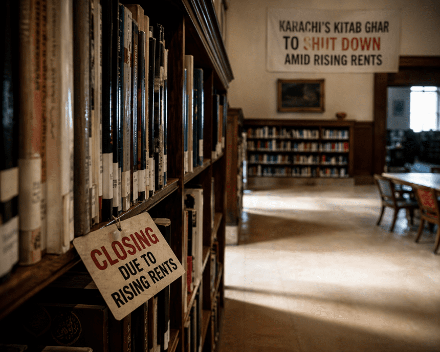 Karachi’s iconic Kitab Ghar faces closure as rising rents bite