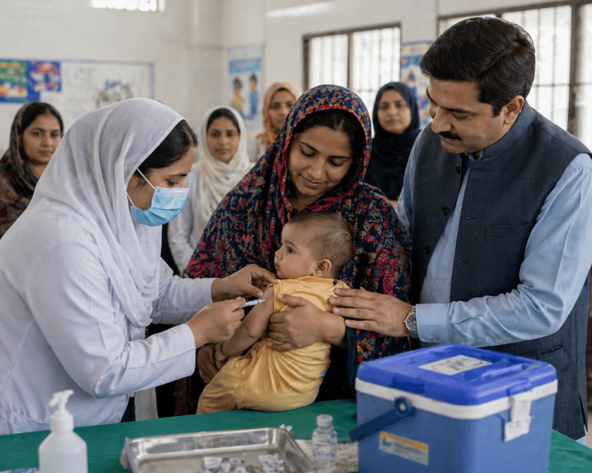 Larkana DC orders immediate measles vaccination push to curb outbreak