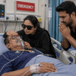 Meera’s father hospitalized after suffering heart attack