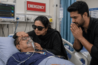 Meera’s father hospitalized after suffering heart attack