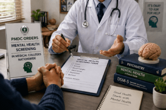 PMDC mandates mental health screening for all medical students