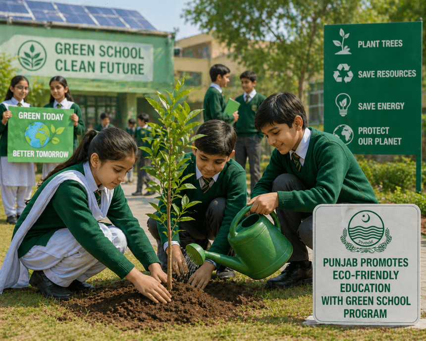Punjab Launches Green School Program to Tackle Climate Awareness