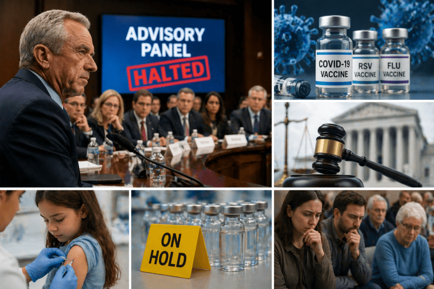 US Court Ruling Disrupts Vaccine Advisory System, Raising Uncertainty Over COVID and New Shots