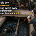 11-year-old boy feared drowned after being swept away in Karachi open water line
