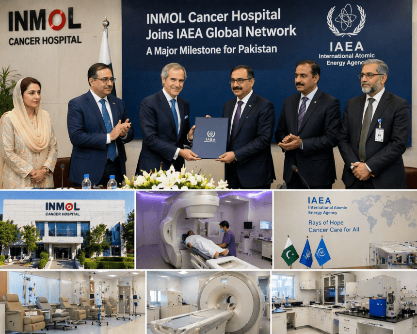 Pakistan’s INMOL Cancer Hospital Joins IAEA Global Network in Major Milestone