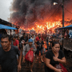 Fire razes 200 homes in Sabah, leaving hundreds homeless