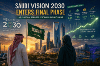 Saudi Vision 2030 enters final phase as Kingdom reports strong economic gains
