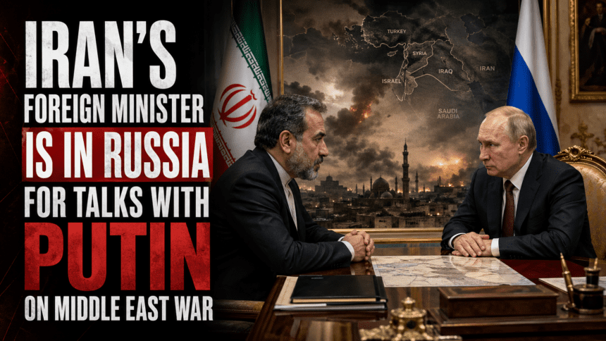 Iran’s Foreign Minister in Russia for Putin Talks as War Diplomacy Stalls