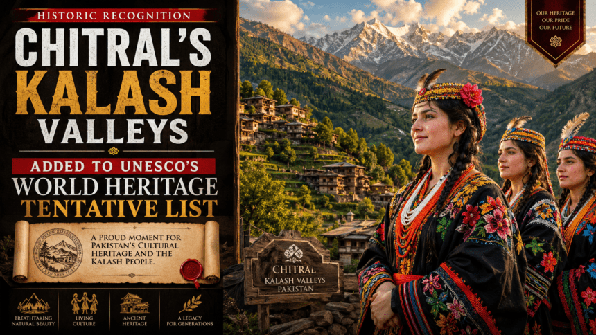 Chitral’s Kalash Valleys Make UNESCO Tentative List, Marking a Big Step for Pakistan’s Living Heritage