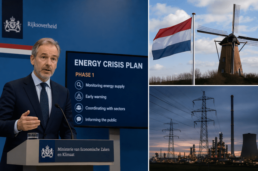 Netherlands to activate first phase of energy crisis plan, ANP reports