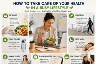 how to take care of your health in a busy lifestyle