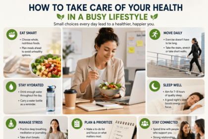 how to take care of your health in a busy lifestyle