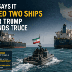 Iran Says It Seized Two Ships After Trump Extends Truce