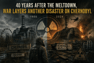 Forty years after the meltdown, war adds a new disaster to Chernobyl