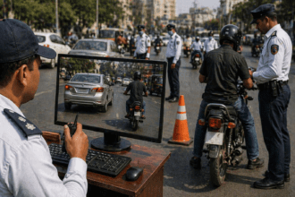Number Plates Crackdown Begins in Karachi