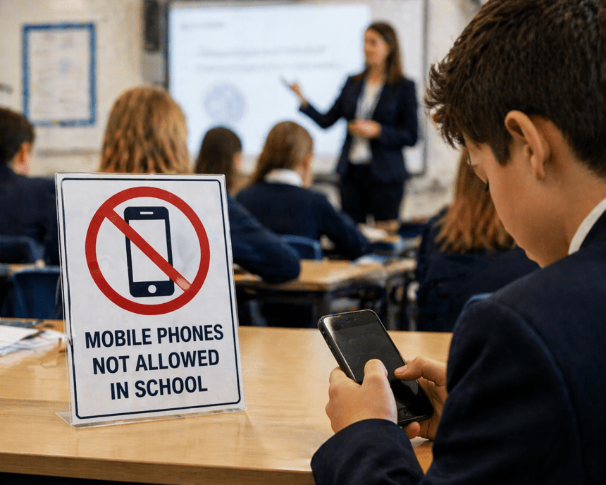 UK Moves to Legally Ban Mobile Phones in Schools Across England