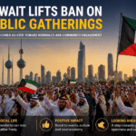 Kuwait lifts ban on public gatherings