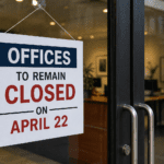 Offices to Remain Closed on April 22 on Account of Public Holiday