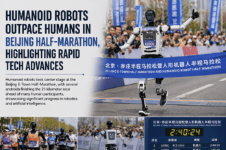Humanoid Robots Outpace Humans in Beijing Half-Marathon, Highlighting Rapid Tech Advances