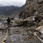 Traffic restored on Karakoram Highway following landslide as heavy rainfall lashes GB