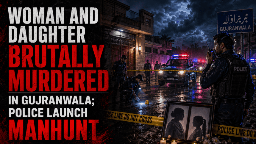 Woman, daughter found slain in Gujranwala; police launch manhunt