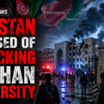 Pakistan accused of attacking Afghan university as cross-border tensions deepen