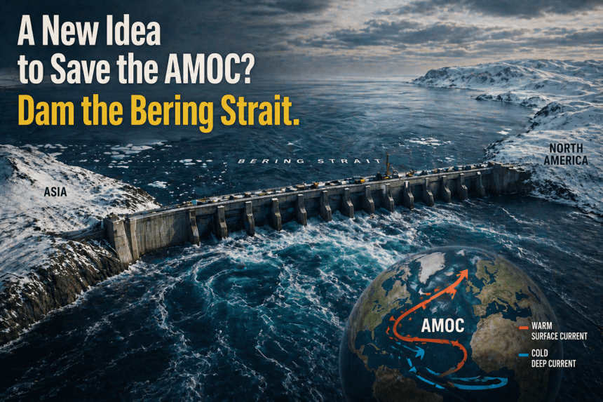 A new idea to save the AMOC? Dam the Bering Strait