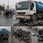 Water tanker claims another life in Karachi; road death toll rises