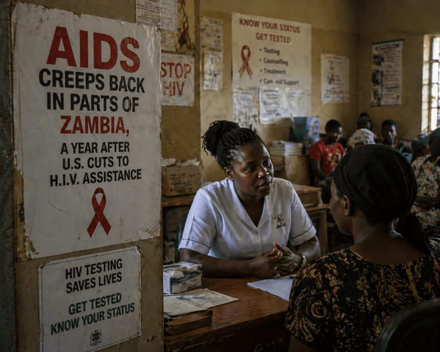 AIDS resurges in parts of Zambia following U.S. aid cuts Lusaka, April 26, 2026 Health officials in Zambia are reporting a worrying resurgence of HIV/AIDS infections in several regions, roughly a year after reductions in U.S. funding for HIV assistance programs. Local health authorities and aid organizations say the rollback of support has disrupted testing, treatment, and prevention services, particularly in rural and high-risk communities. Clinics that once offered free or subsidized care have faced staff shortages, reduced outreach, and limited supplies of antiretroviral (ARV) drugs. Public health experts warn that the decline in funding has weakened progress made over the past decade in controlling the epidemic. Zambia, which has one of the highest HIV prevalence rates in sub-Saharan Africa, had previously seen steady improvements in treatment access and infection control. Community workers report an increase in untreated cases and reduced patient follow-ups, raising the risk of further transmission. Prevention programs, including awareness campaigns and distribution of protective resources, have also been scaled back. The U.S. has long been a major contributor to global HIV/AIDS efforts through initiatives such as the President’s Emergency Plan for AIDS Relief (PEPFAR). The recent funding cuts have had ripple effects across multiple countries reliant on external support. Zambian officials are now exploring alternative funding sources and urging international partners to restore or increase support to prevent further setbacks in the fight against HIV/AIDS. Health advocates caution that without urgent intervention, the situation could reverse years of progress and lead to a broader public health crisis in the region.