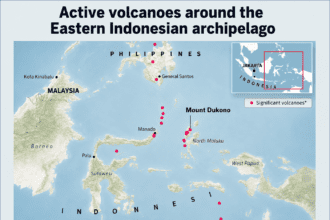 Indonesia volcano eruption kills three hikers, rescue teams search for missing climbers