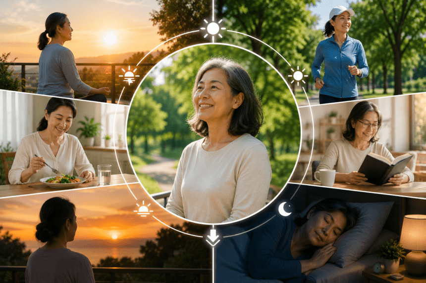A rigid daily routine could be the key to slowing the biological clock