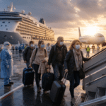 First passengers leave virus-stricken cruise ship as quarantine ends