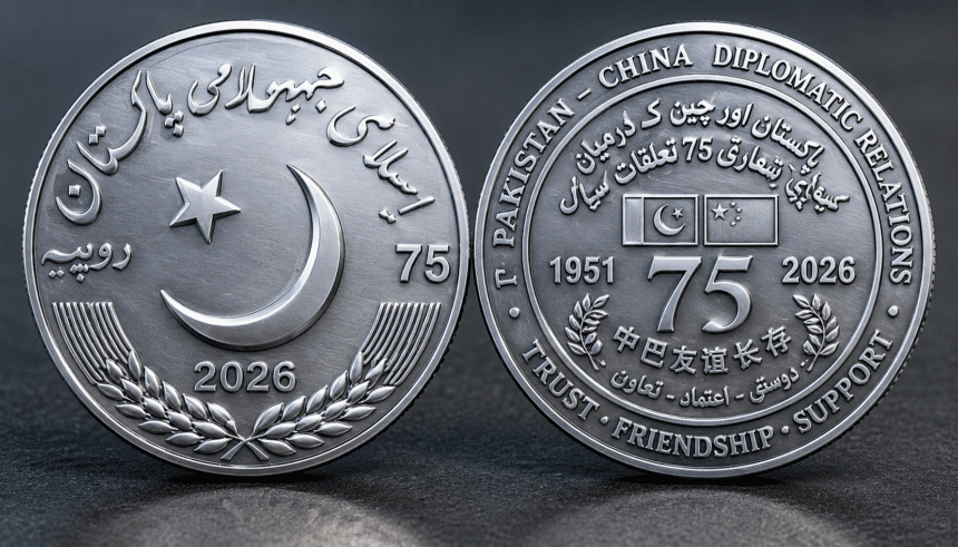 Pakistan Unveils New Rs75 Commemorative Coin to Mark ‘Marka-e-Haq’ and Independence Day