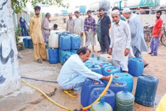 Karachi’s taps run dry: Citywide water shortages enter second week