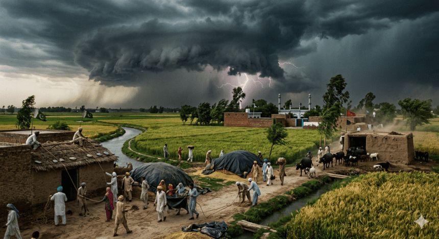 Punjab braces for thunderstorms as PDMA issues weekend weather alert