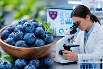 Harvard Study Links Daily Blueberry Consumption to Younger Biological Age